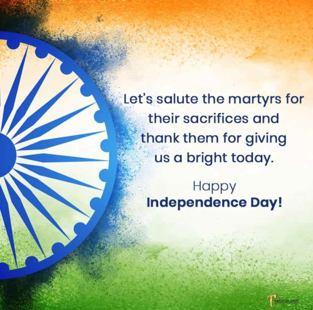 Celebrating 75th Independence Day Of India Track2training